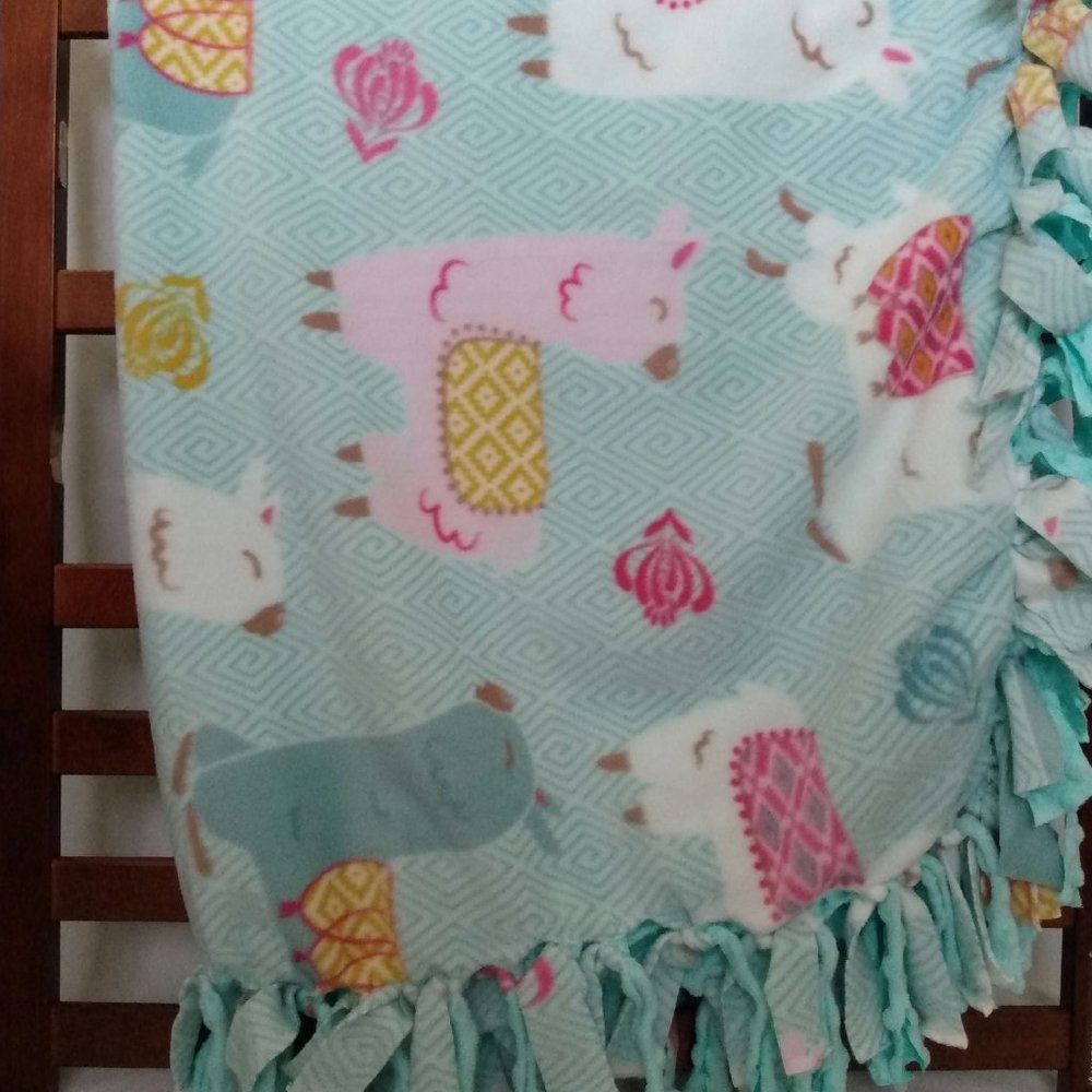"Llama Llama" Throw Blanket